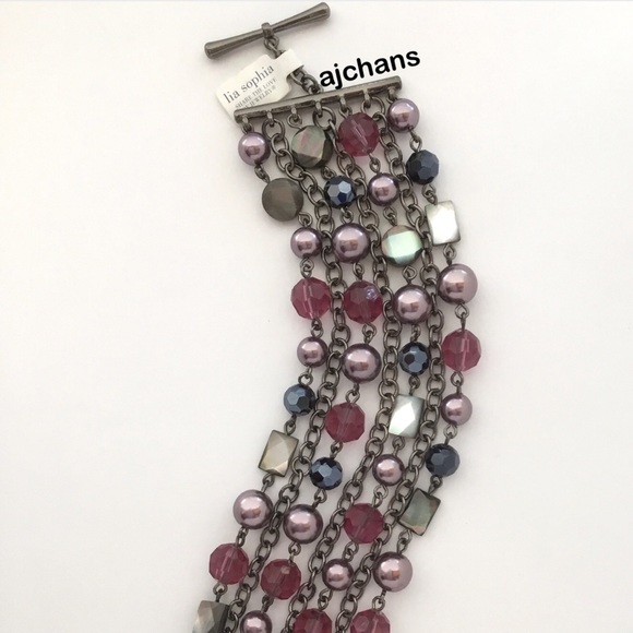 Lia Sophia Jazz Berry Bracelet - Picture 2 of 4